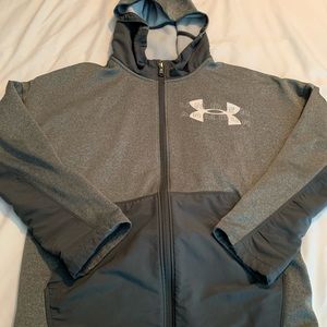 Boys Under Armour zip up hoodie
